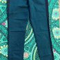 American Eagle Outfitters Super Stretch Skinny Jeans Green Tuxedo Stripe Pants 4
