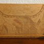 Vintage Wall Plaque Tee Pees Canoe Tamahawk Pipe Chief Bonnet Wooden Etching