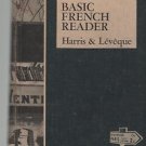 Basic French Reader Harris & Leveque 1959