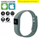 Grey Smart Watch Fitness Activity Tracker Smartband Bluetooth IOS ANDROID