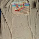 Vintage Native American T-Shirt/100%Cotton/Tan/XL/Ute/Pima/1998/Tipi Shadows