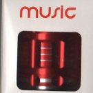 Portable Aluminum Bluetooth Mini Speaker in Red