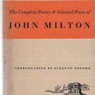 The Complete Poetry & Selected Prose of John Milton 1950