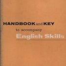 Handbook and Key to Accompany English Skills 1959 Grade 11 Hook Guild Stevens