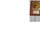 Vintage United States Navy Pearl Harbor Hawaii Honolulu SIMA Wood Plaque 1986