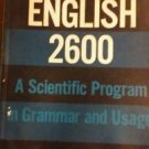 English 2600 A Scientific Program in Grammar and Usage Blumenthal