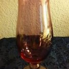 Vintage Venetian Las Vegas Wine Glass Goblet Pink Gold Resort Hotel Casino 9" H
