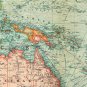 Old World Map 1914 Mercator Projection - fine reproduction
