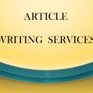 Article Writing Service 200 Words