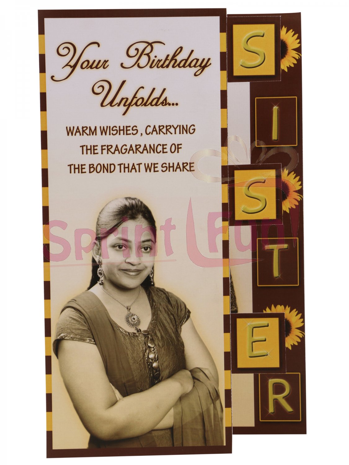 Sunflower Card