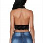 Sexy Halter Neck Black Hollow Out Lace Halter Bralette Bralet Bustier Crop Top Cami Tank SYD25B