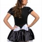 Late Nite Maid Outift Sexy Adult French Maid Role Play Costume Night Clubwear Lingerie SYD56