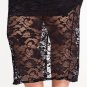 XL-3XL Party Dresses Women Clothing Plus Size Sleeveless Lace Zipper Front Dress SYD75A