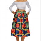 Prints High Waist A-lined Midi Skirt Elegant Vintage Fashion Pleated Skirts Modern Dresses SYD91A