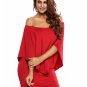 Off Shoulder Dresses Plus Size Multiple Dressing Sexy Mini Dress Casual Big Women Clothes SYD105A
