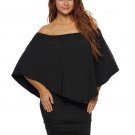 Off Shoulder Dresses Plus Size Multiple Dressing Sexy Mini Dress Casual Big Women Clothes SYD105C