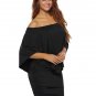 Off Shoulder Dresses Plus Size Multiple Dressing Sexy Mini Dress Casual Big Women Clothes SYD105C
