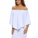 Off Shoulder Dresses Plus Size Multiple Dressing Sexy Mini Dress Casual Big Women Clothes SYD105D