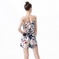 Boho Floral Print Casual Jumpsuit Romper Women Playsuit Loose Beach Spaghetti Strap Overalls SY127