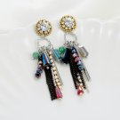 Long Tassel Fashion Style Ethnic Boho Big Statement Earring Wedding Earrings Accessories SY164