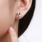 Crystal Owl Pendant Earrings Christmas/Birthday Gift Stud Earrings for wedding party brincos SY185