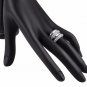 Austrian crystal fashion Environmental Micro-Inserted Jewelry Crystal Paved Big Ring For Girls SY209
