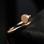 Nail Shape Ring Luxury White Color Jewellery for Women Fashion anillos Body Wedding Ring SY225