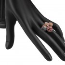 luxury Rings Ball Shape Sparkling Multicolor Rhinestonel Rings Party Gift Fashion Jewelry SY230
