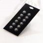 6 Pairs Ear Nail Simple Alloy Triangle Oval Suit Combination Bolt Pierced Earrings Jewelry SY239