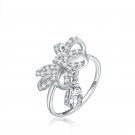 luxury Rings Water Drop Shape Sparkling  Rhinestonel Rings Party Gift Fashion Jewelry SY242
