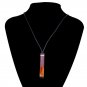 explosion large trapezoid wooden necklace jewelry for women adjustable pendant SY249