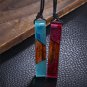 Personalized Wood Pendant Necklaces Sweater Chain Solidification Resin Handmade Necklace SY250