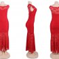 Mermaid Bodycon Maxi Elegant Party Dress Off Shoulder Lace Short Slash Neck Long Dress SY255