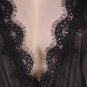 plus size black V-neck lace sexy teddy transparent erotic costume sexy lingerie sex product SY280