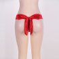 Newest Women Briefs 4 Colors With Big Bows Sexy Women Panties Peplum Tanga Underwear Lingerie SY284