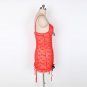 Nightwear sleepwear women Plus size Lace Red Babydoll Bow Lingerie extic Heart Mesh Babydoll SY286