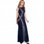 Elegant Dress Evening Formal Comfortable Sleeveless Lace Dress Fashion New Plus Size SY305
