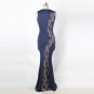 Elegant Dress Evening Formal Comfortable Sleeveless Lace Dress Fashion New Plus Size SY305