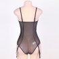 Sexy Women Mesh Net Yarn Teddy Lingerie Night See Through Exotic Lace Playsuit Costume SY319