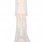 Sexy Lingerie Hot Maxi Gown Summer New Arrival Pure White Lace Gown See Through Lingerie SY340