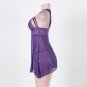 Purple Solid Lace sexy lingerie underwear Sleepwear babydoll dress women Fashion Babydoll SY343