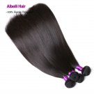 12" length Brazilian Straight Hair 100% Human Hair Bundles Hair Bundles Remy Hair Extension SY428-12