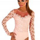 Glam Crochet Mesh Bodysuit High Quality Solid Overalls Body Suit Playsuit Jumpsuit SY431B