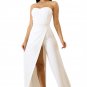 sexy jumpsuit overalls for women elegant Asymmetric Split Leg Strapless jumpsuit romper SY432C