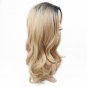 65CM Length Gold Synthetic Hair Wigs Cosplay Long Wavy Woman Fashion Wigs Clubwear Costume SY435A