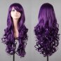 Long Cartoon Cosplay Wavy Woman Clubwear Wigs Party Daily Makeup Synthetic Wigs SY438
