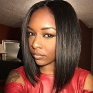 Ombre Black Wig Synthetic Wigs for Women Long Straight False Hair Girl Party Wigs SY442