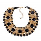 Women Choker Crystal Necklace & Fashion Bohemian Statement Necklace Wholesale Strand Necklace X1A