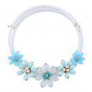 New Fashion Women Flower Bohemian Summer Necklace Girl Gift Beads Crystal Necklace X4A