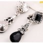 ornaments retro Bohemian water drops pendant without ear hole earrings X9A